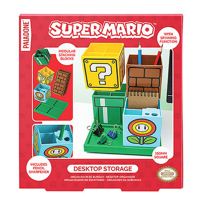 Organizador escritorio Super Mario Bros 15cm PALADONE