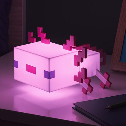 Lampara Ajolote Minecraft 13cm PALADONE