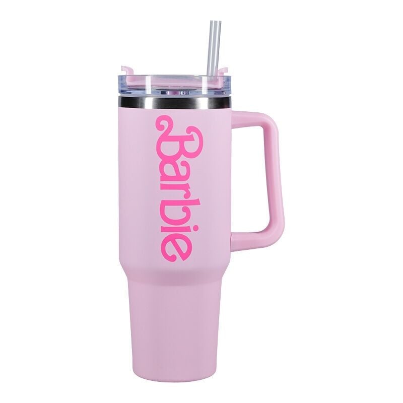 Vaso pajita Barbie termo 1200ml PALADONE