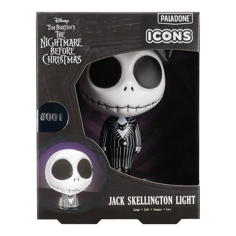 Lampara Icons Jack Skellington Pesadilla Antes de Navidad Disney 10cm PALADONE
