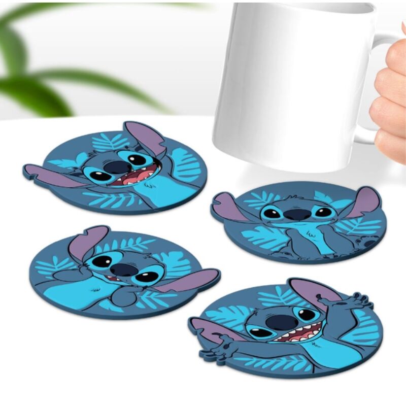 Set 4 Posavasos Stitch Disney PALADONE