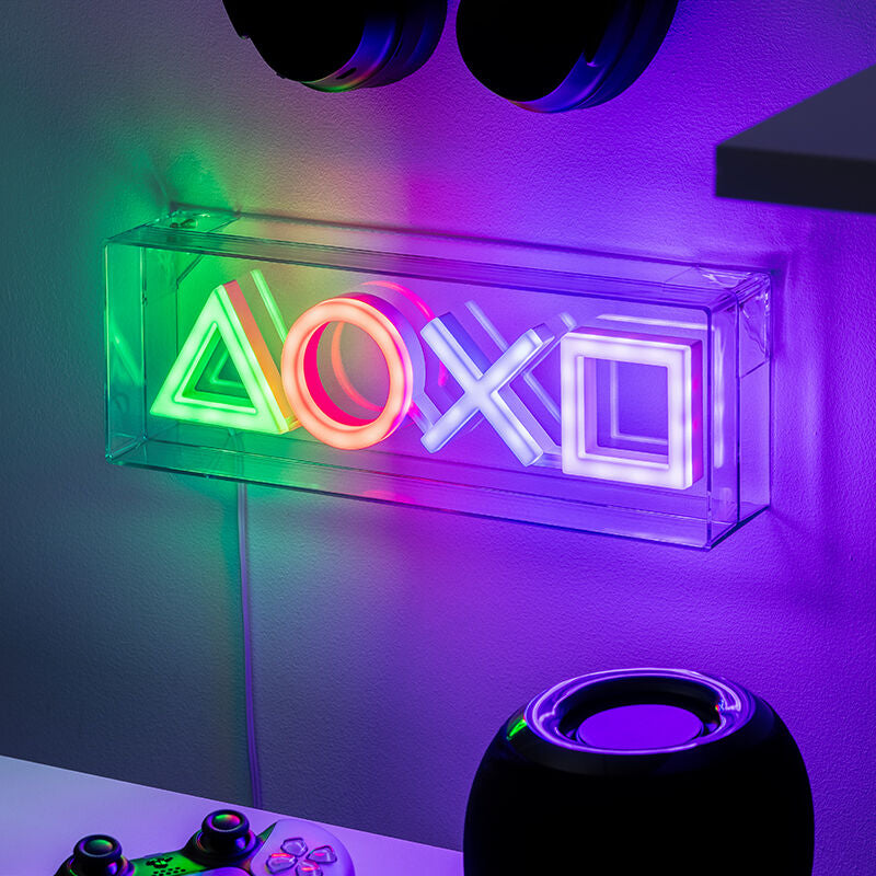 Lampara LED Simbolos PlayStation PALADONE