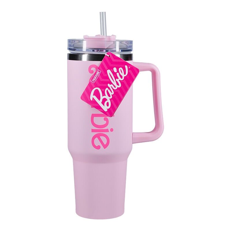 Vaso pajita Barbie termo 1200ml PALADONE
