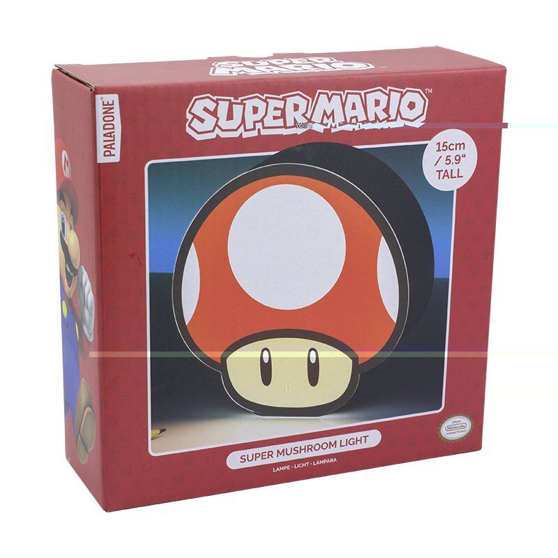 Lampara Mushroom Super Mario Bros PALADONE