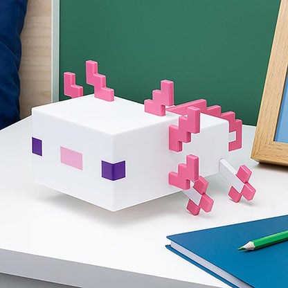 Lampara Ajolote Minecraft 13cm PALADONE