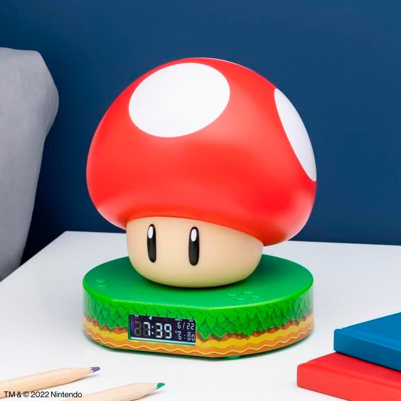 Reloj despertador Mushroom Super Mario Bros PALADONE