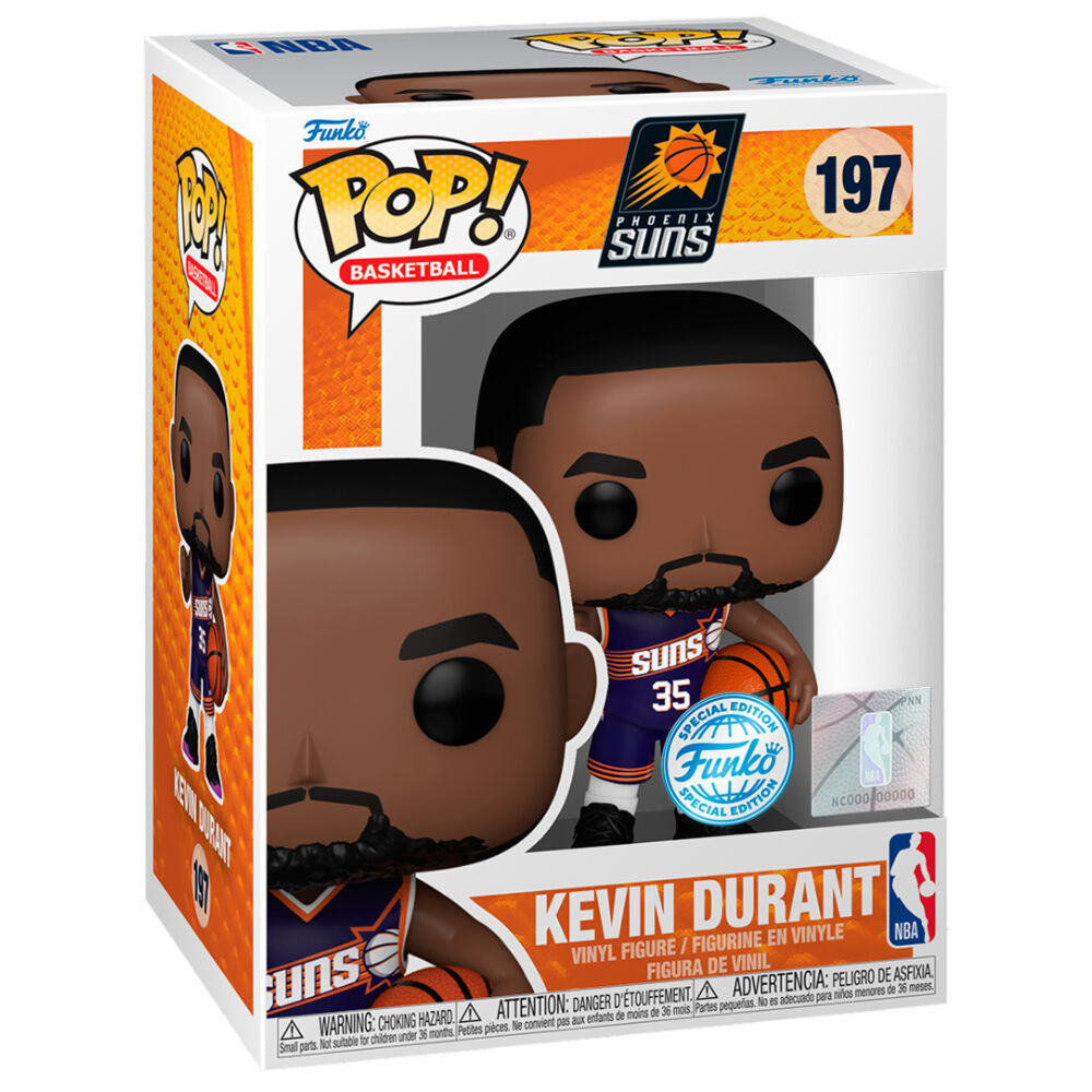 Figura POP NBA Suns Kevin Durant Exclusive FUNKO