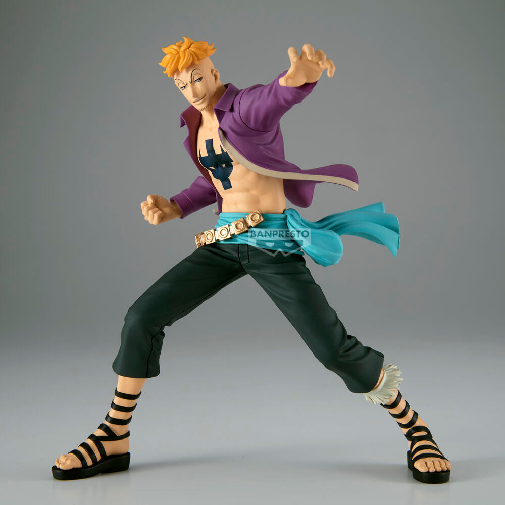 Figura Marco El Fenix Battle Record One Piece 14cm BANPRESTO