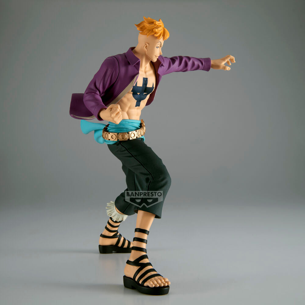 Figura Marco El Fenix Battle Record One Piece 14cm BANPRESTO