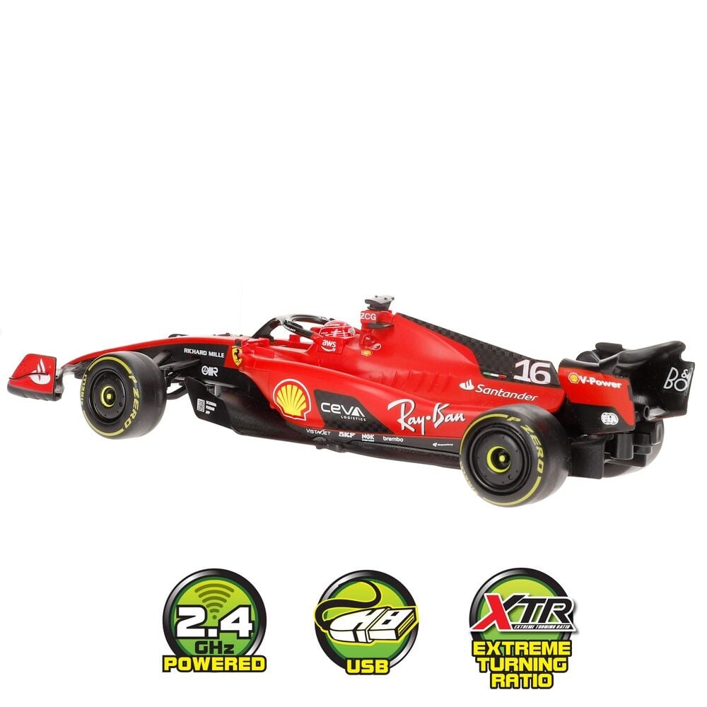 Coche Ferrari Formula 1 Charles Leclerc radio control MAISTO