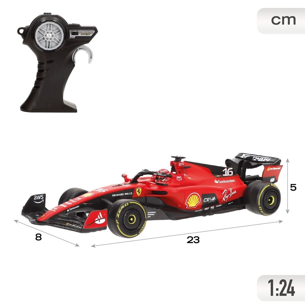 Coche Ferrari Formula 1 Charles Leclerc radio control MAISTO