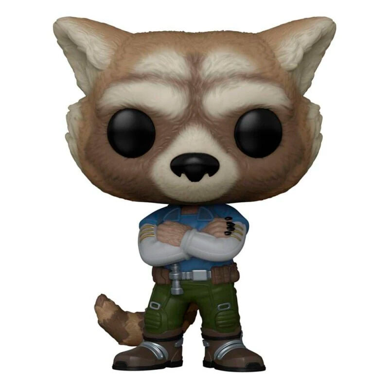Figura POP Marvel Guardianes de la Galaxia Rocket Exclusive FUNKO