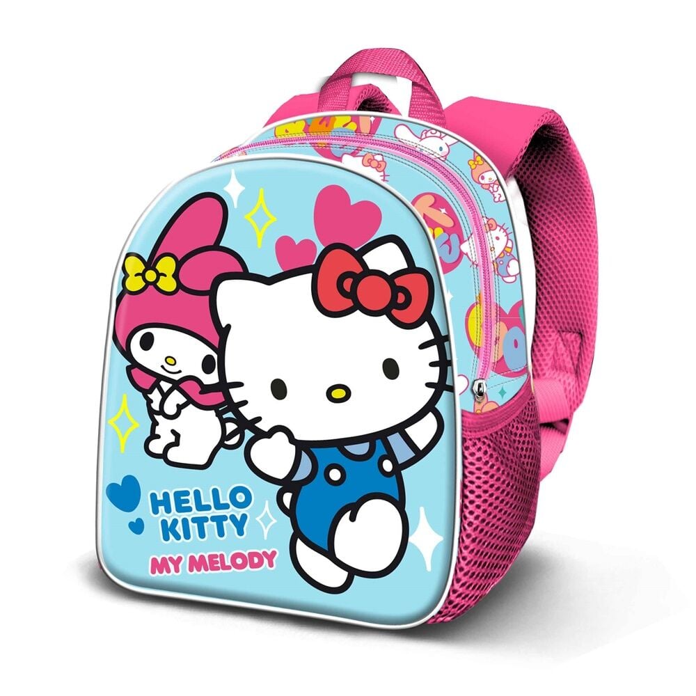Mochila 3D Friendship Hello Kitty 31cm KARACTERMANIA