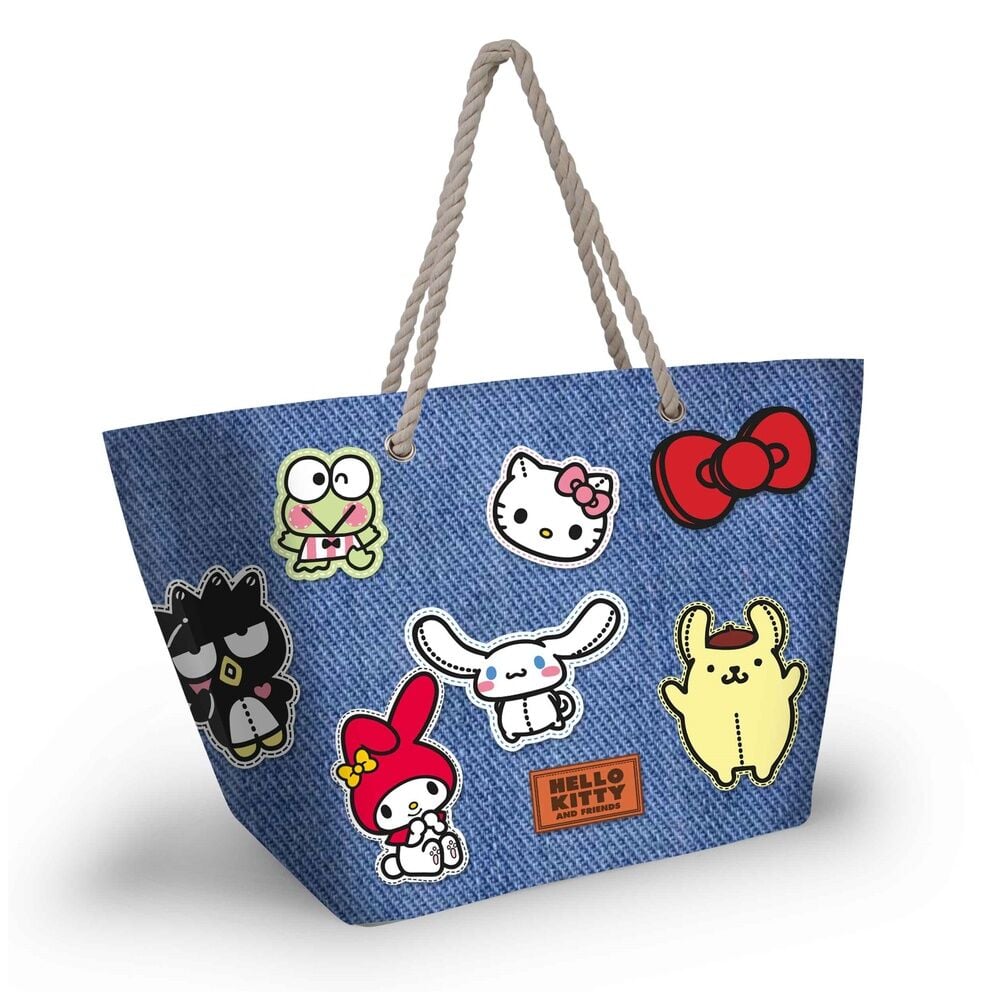 Bolsa playa Stickers Hello Kitty KARACTERMANIA