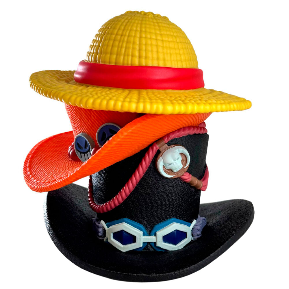 Figura Hucha Pila Sombreros One Piece 16cm PLASTOY