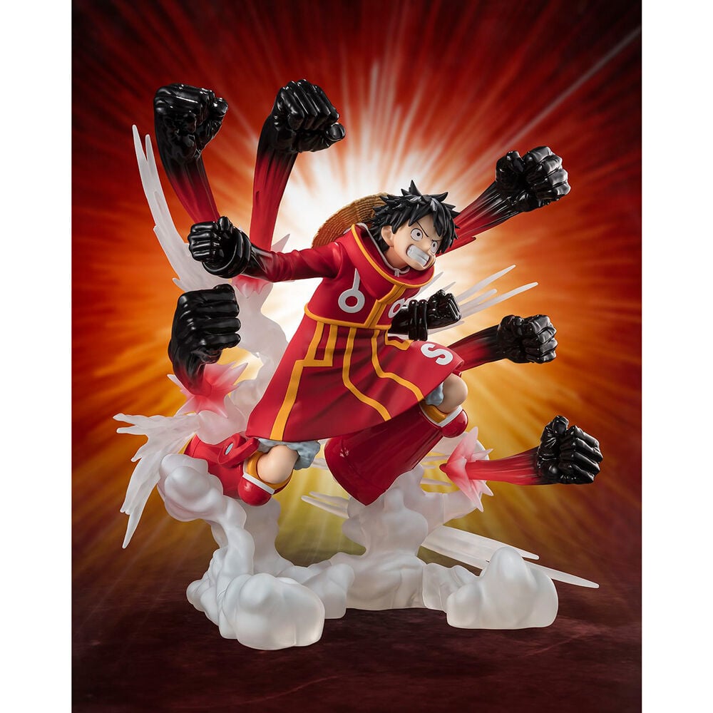 Figura S.H. Figuarts Zero Monkey D Luffy Gum Gum Hawk Gatling Extra Battle One Piece 18cm TAMASHII NATIONS