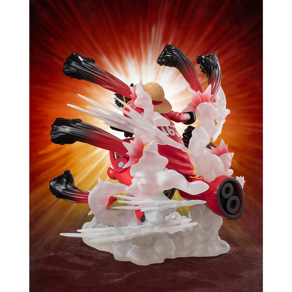 Figura S.H. Figuarts Zero Monkey D Luffy Gum Gum Hawk Gatling Extra Battle One Piece 18cm TAMASHII NATIONS