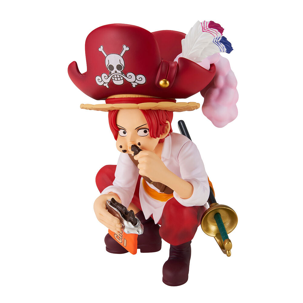 Figura Ichibansho Shanks Roger Pirates One Piece 9cm BANPRESTO