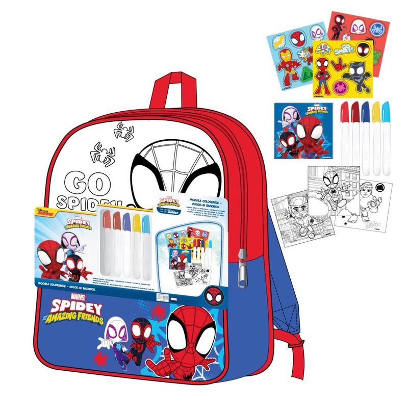 Set mochila Diy Spidey Amazing Friends Marvel CERDÁ