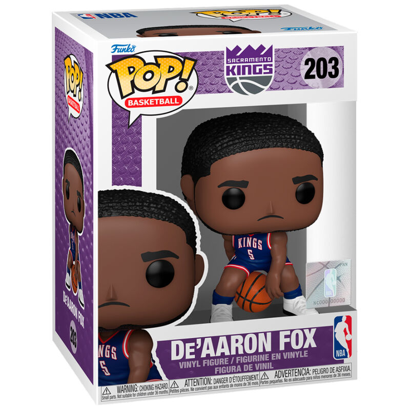 Figura POP NBA Sacramento Kings De Aaron Fox FUNKO