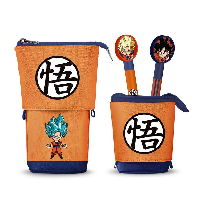 Portatodo + 2 boligrafos borrables Dragon Ball Super KARACTERMANIA