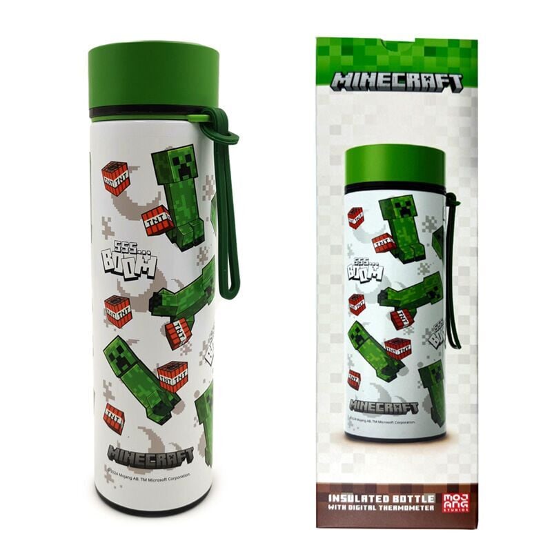 Botella termo Minecraft 450ml PUCKATOR