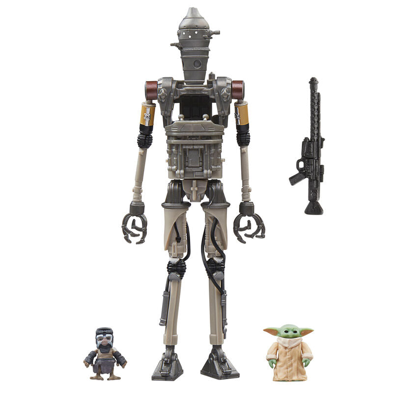 Figura IG-12 Grogu & Anzellan The Mandalorian Star Wars 9,5cm HASBRO