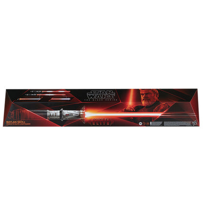 Replica sable de luz Baylan Skoll Forze FX Elite Star Wars HASBRO