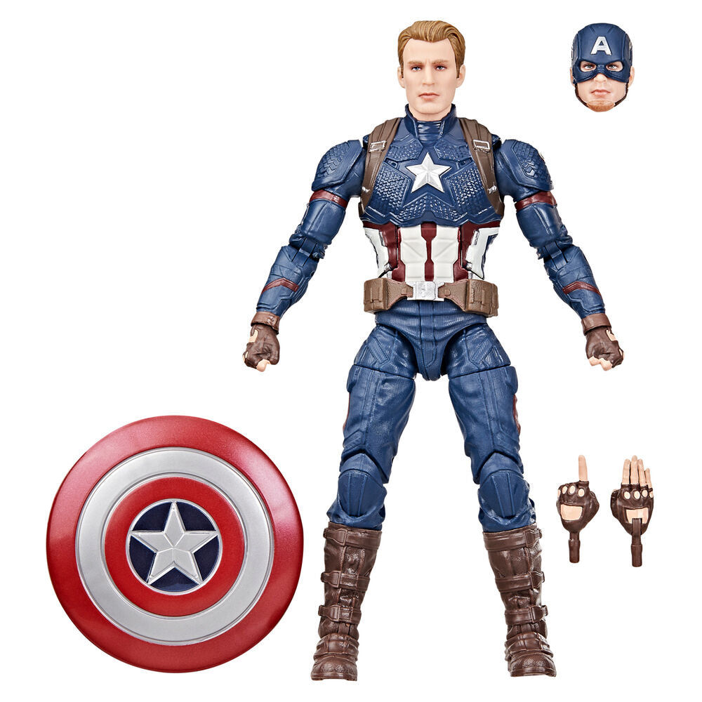 Figura Capitan America Vengadores Avengers: Endgame Marvel Legends Series 15cm HASBRO