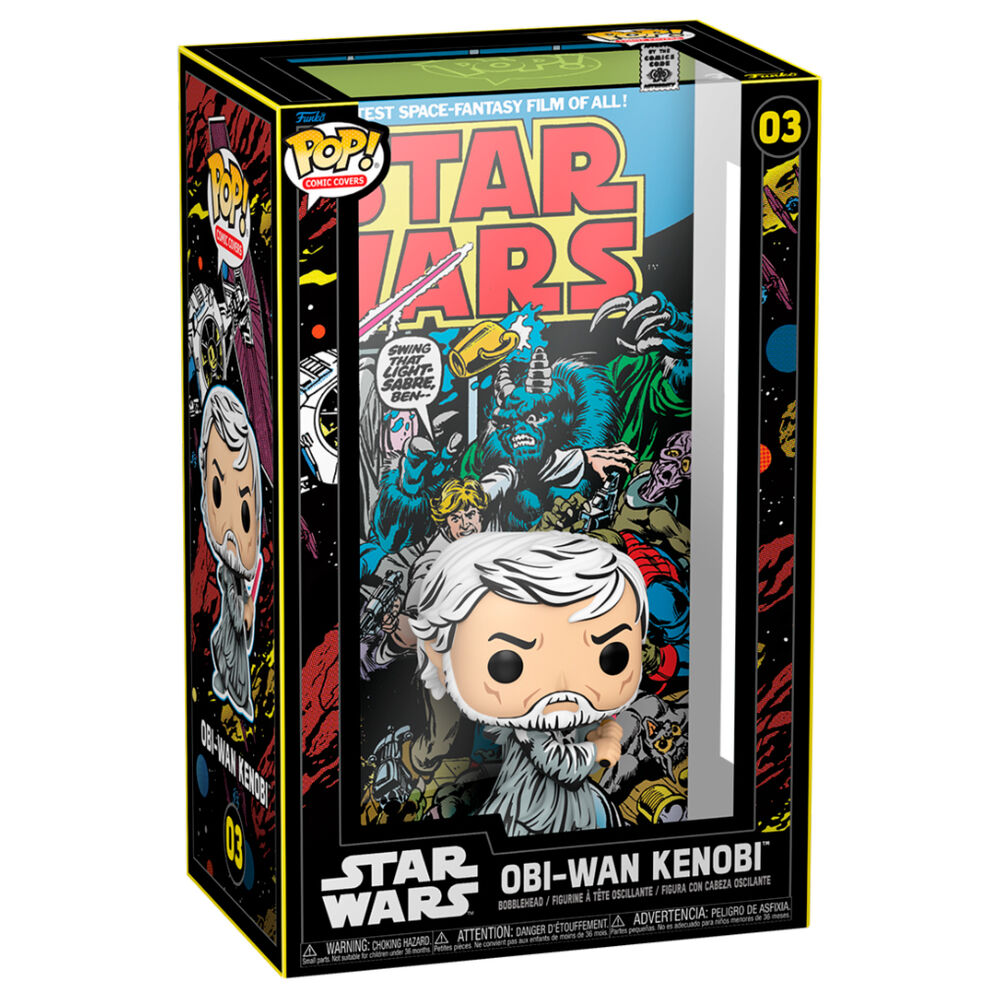 Figura POP Comic Cover Star Wars Obi-Wan Kenobi FUNKO