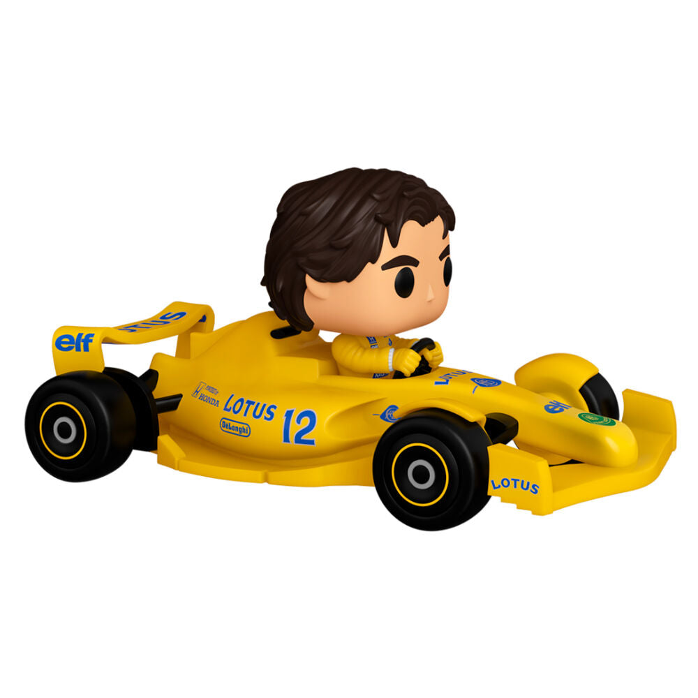 Figura POP Rides Super Deluxe Lotus Ayrton Senna FUNKO