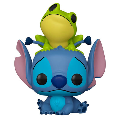 Figura POP Disney Lilo & Stitch - Stitch with Frog Exclusive FUNKO