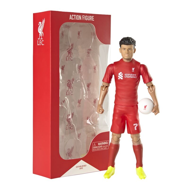 Figura Action Luis Diaz Liverpool Football Club 20cm BANBO TOYS