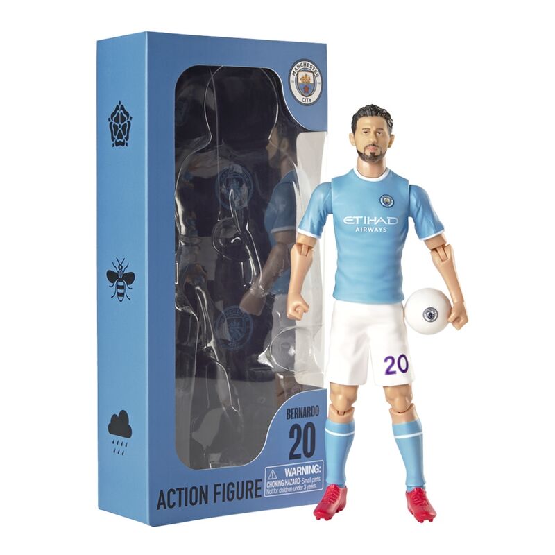 Figura Action Bernardo Silva Manchester City 20cm BANBO TOYS