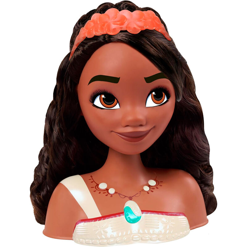 Busto peinados Vaiana Moana 2 Disney JUST PLAY