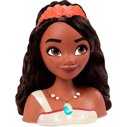 Busto peinados Vaiana Moana 2 Disney JUST PLAY