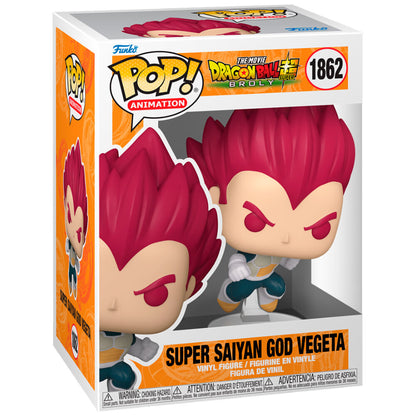 Figura POP Dragon Ball Super Broly Super Saiyan God Vegeta FUNKO