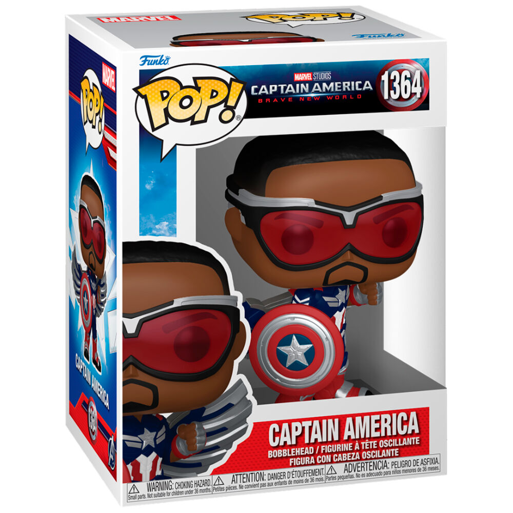 Figura POP Marvel Capitan America Brave New World Capitan America FUNKO
