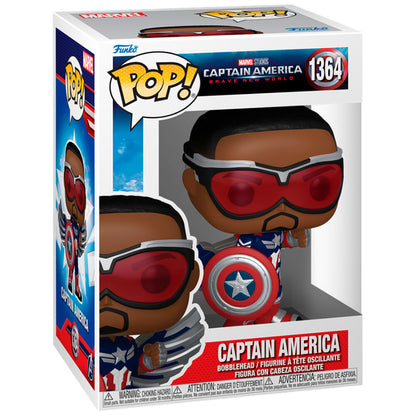 Figura POP Marvel Capitan America Brave New World Capitan America FUNKO