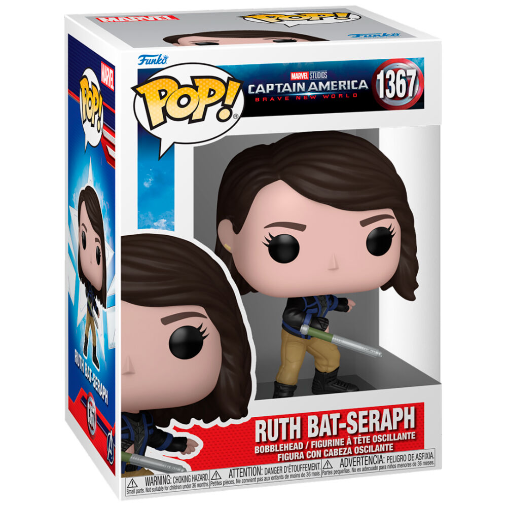 Figura POP Marvel Capitan America Brave New World Ruth Bat-Seraph FUNKO