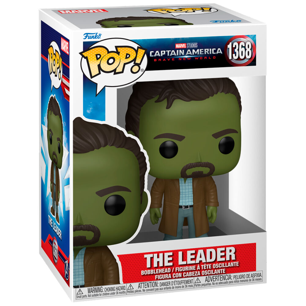 Figura POP Marvel Capitan America Brave New World The Leader FUNKO