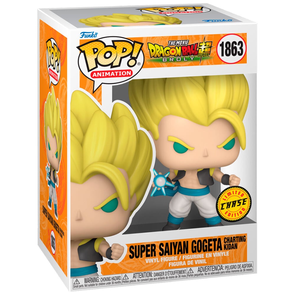 Figura POP Dragon Ball Super Broly Gogeta Chase FUNKO