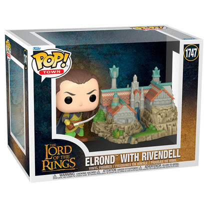 Figura POP Town El Señor de los Anillos Lord Elrond with Rivendell FUNKO