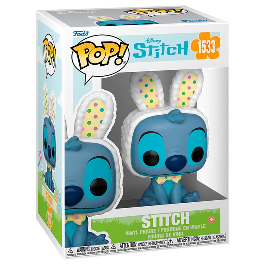 Figura POP Disney Stitch - Stitch Conejo de Pascua FUNKO