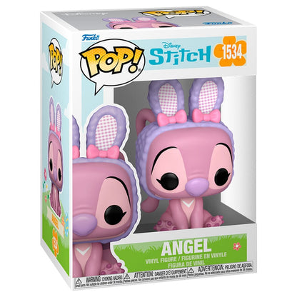 Figura POP Disney Stitch Angel Conejo de Pascua FUNKO
