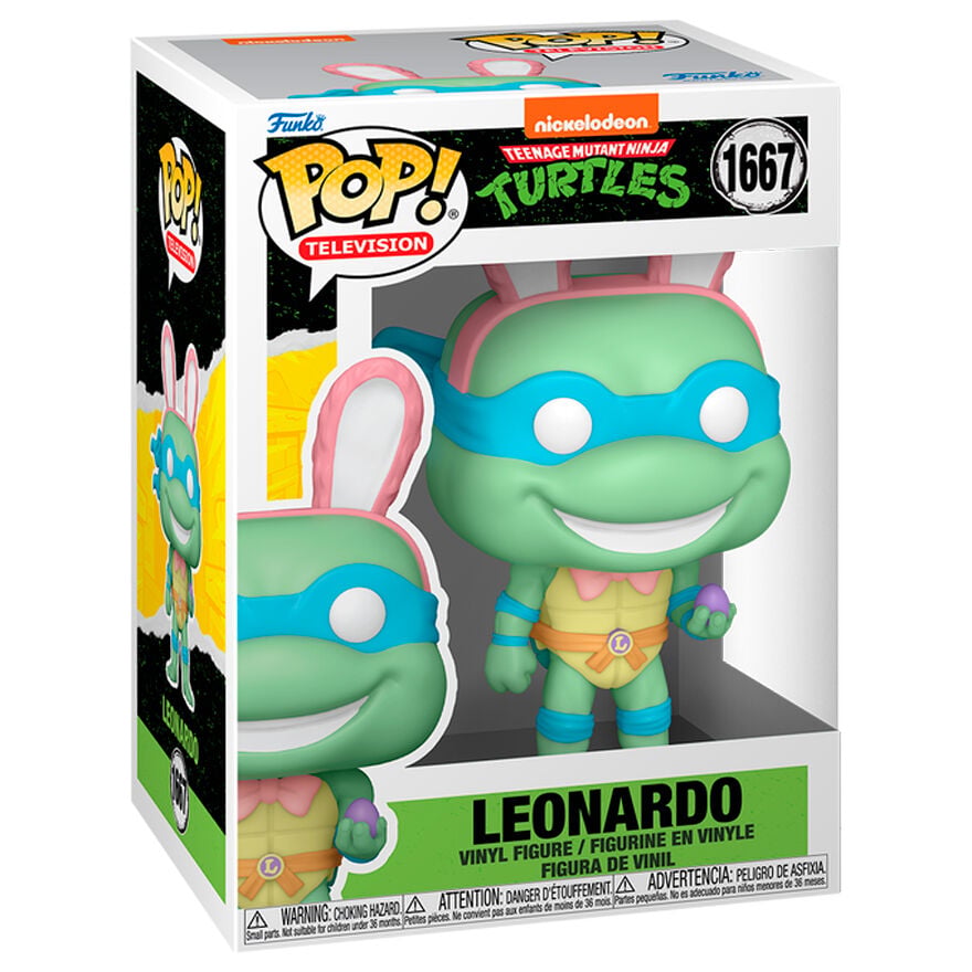 Figura POP Tortugas Ninja Leonardo Conejo de Pascua FUNKO