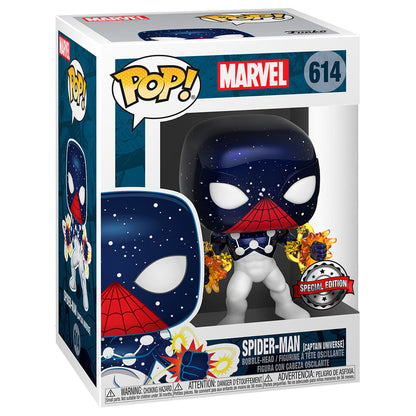 Figura POP Marvel Spider-Man Captain Universe Exclusive FUNKO