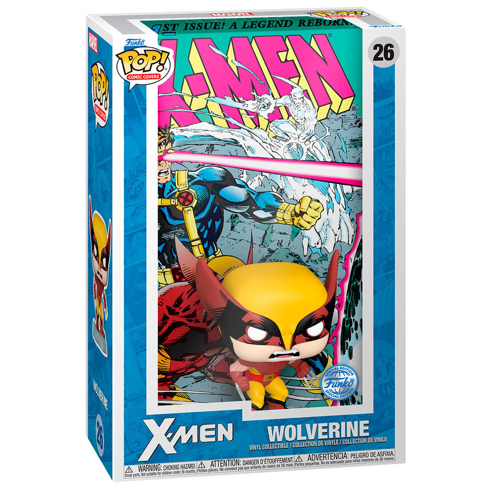 Figura POP Comic Cover Marvel X-Men Wolverine Exclusive FUNKO