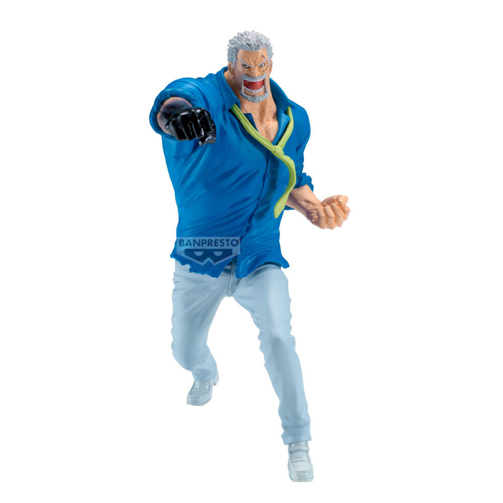 Figura Monkey D Garp Battle Record One Piece 15cm BANPRESTO