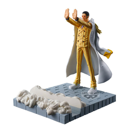 Figura Kizaru Borsalino One Piece 12cm BANPRESTO